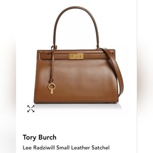 Tory BurchLee Radziwill Small Leather Satchel